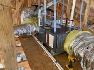 New unit with ductwork