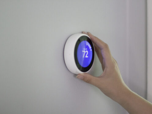 Using smart thermostat to change temperature
